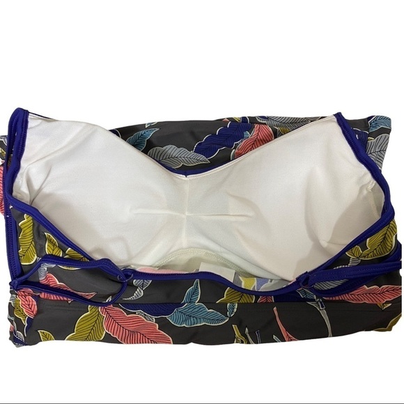 Boden Leaf Tankini TOP Size 8 - Picture 8 of 9